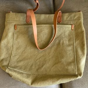 Olive green Madewell bag